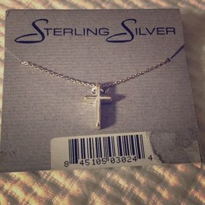Sterling Silver Cross Necklace